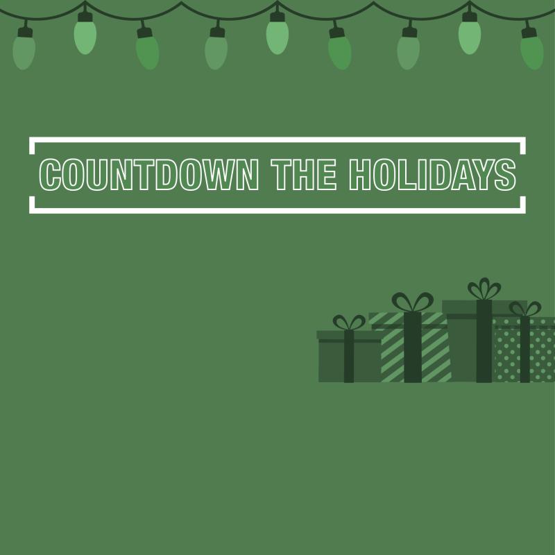 Countdown the holidays