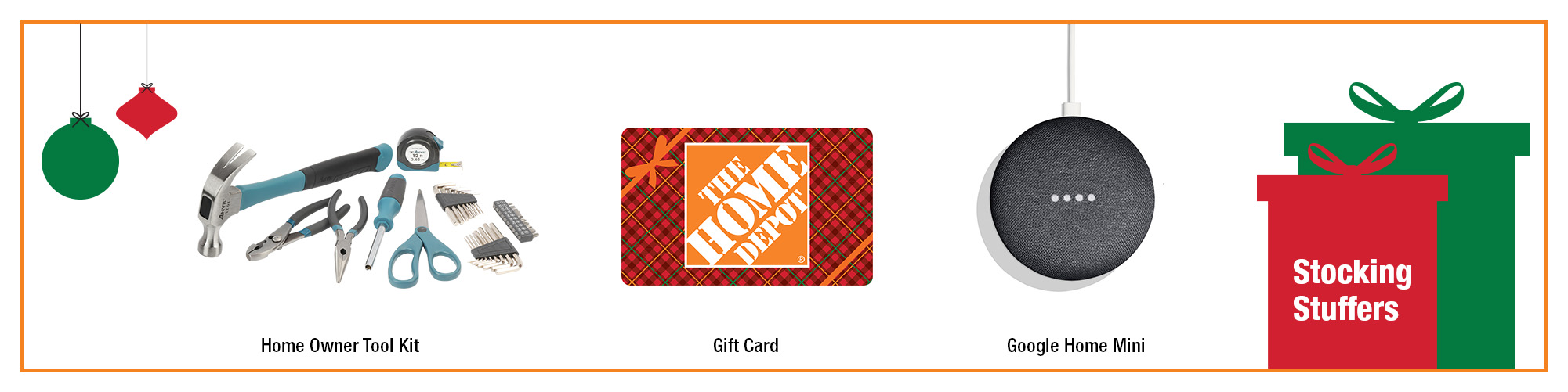 Stocking stuffers from The Home Depot
