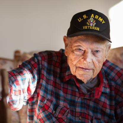 Veteran served by Meals on Wheels