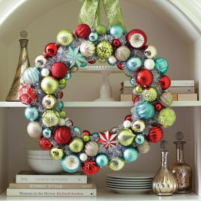 Holiday Frosted Traditions Wreath